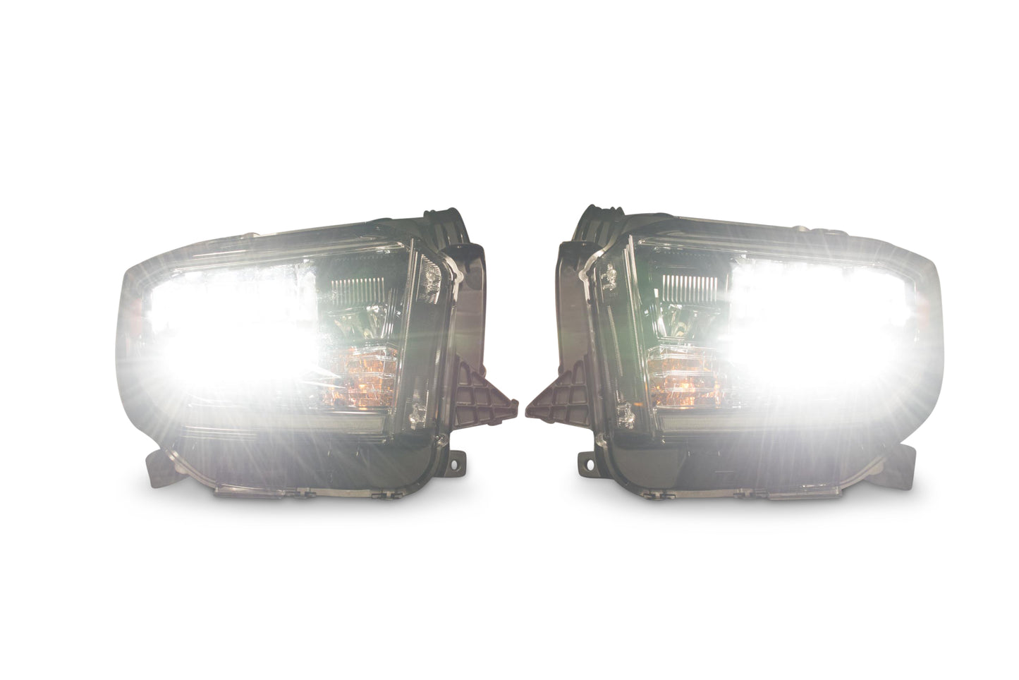 OEM LED Headlights: Toyota Tundra (18+) (Gunmetal / Right)