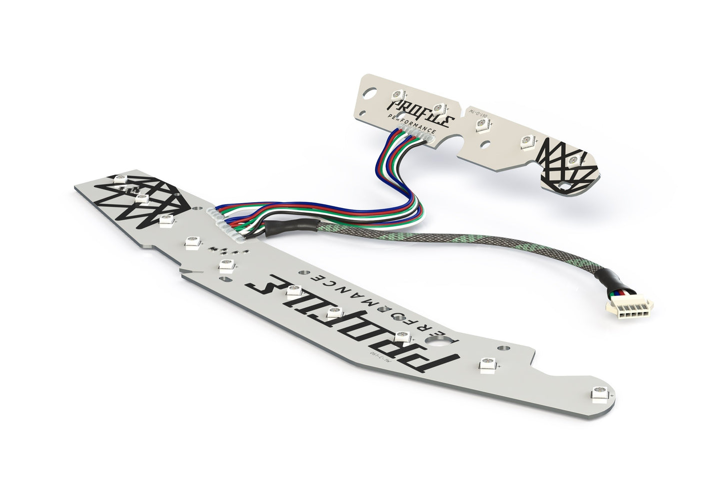 Placas DRL de píxeles de perfil: Dodge Ram 2013+ (conjunto)