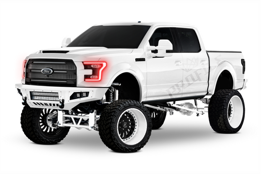 Placas DRL de píxeles de perfil: Ford F150 15-17 (juego)