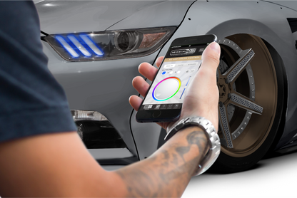 Placas DRL de píxeles de perfil: Ford Mustang 2015+ (juego)