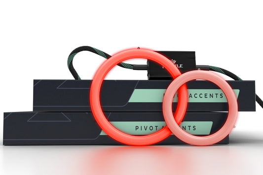 70 mm: Profil-Drehring mit Treiber (Dual Red)
