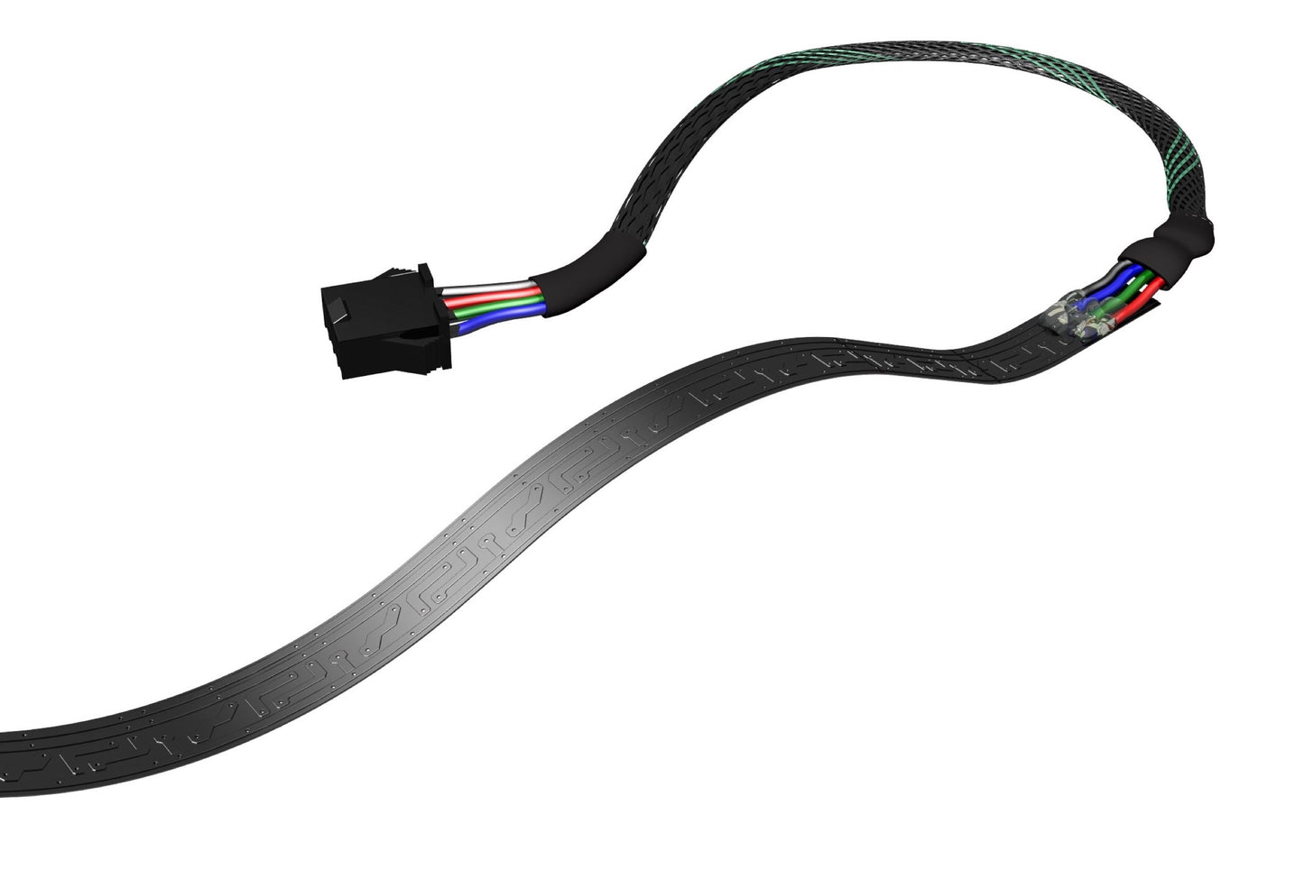 9in: Profile Prism Strip w/ Driver (RGB)