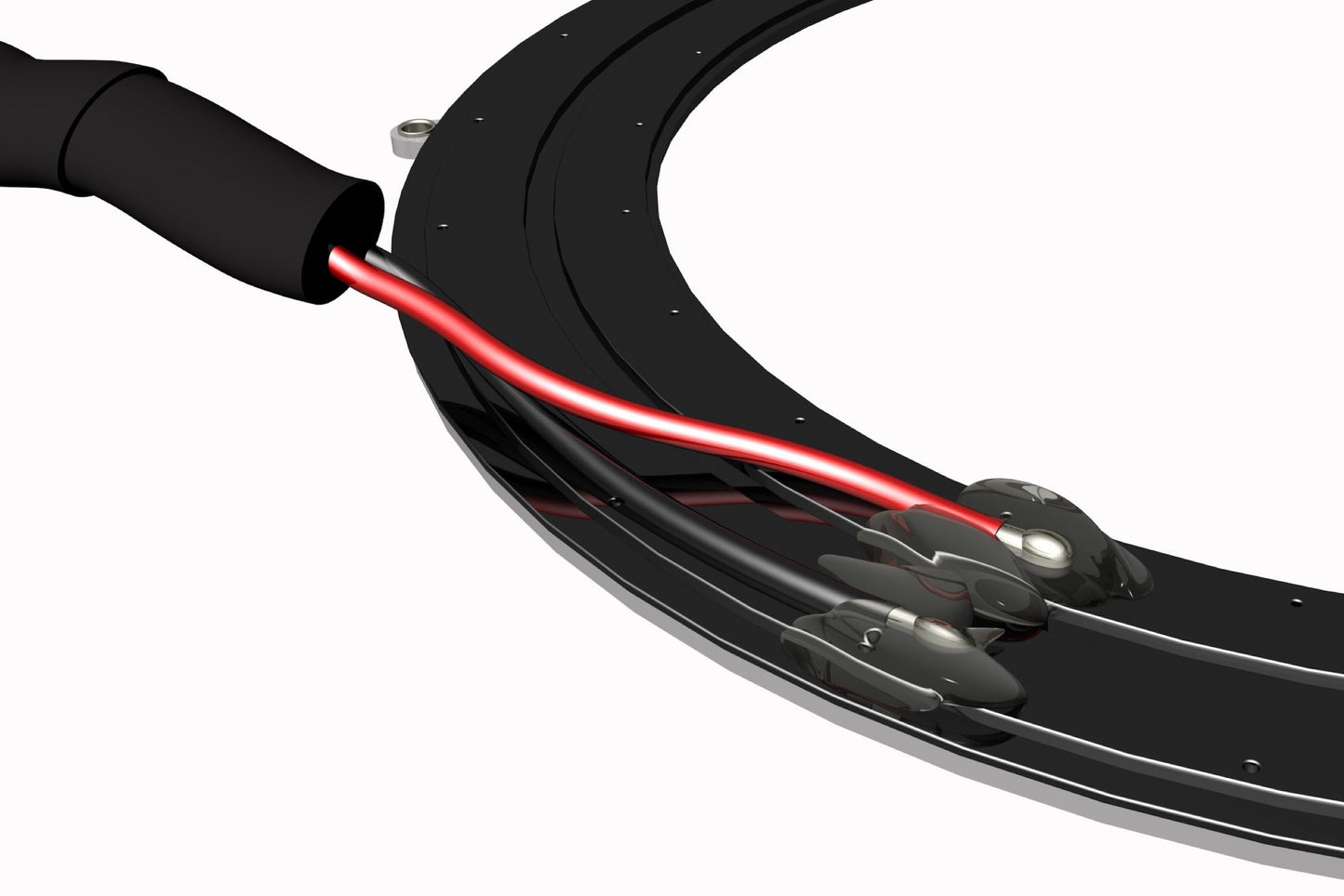 70 mm: Profil-Drehring mit Treiber (Switchback)