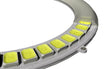 Profile Pivot Switchback LED Halo Ring - Amber & White Dual Color