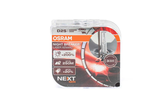 D2S: láser Osram Xenarc 66240 Night Breaker (caja doble) 