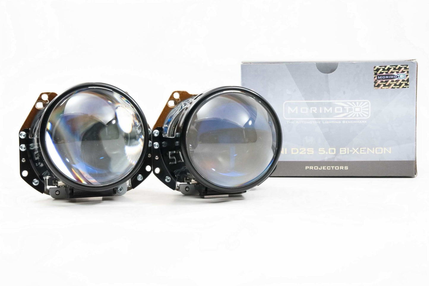 Bi-Xenon: Morimoto Mini D2S 5.0: (Round Lens/LHD)