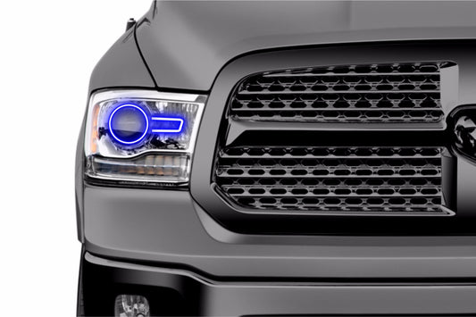 Dodge Ram U-Form (13-17): Profilprisma-montierte Halos (Bausatz)