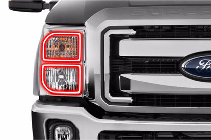Ford Super Duty (11-16): Profile Prism Fitted Halos (Bausatz)