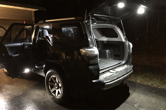 Girlande: GTR Lighting LED-Panel (Universal / Schmal / Weiß)