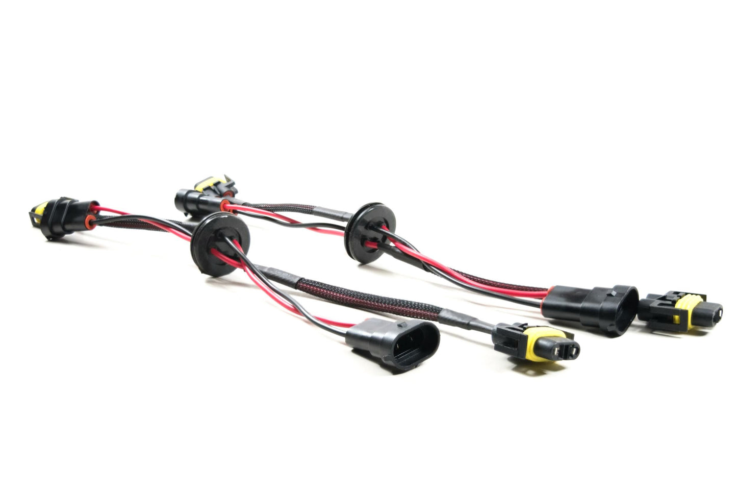 Harness: H-Series housing pass-through cables w/ grommet (H11)(2x)