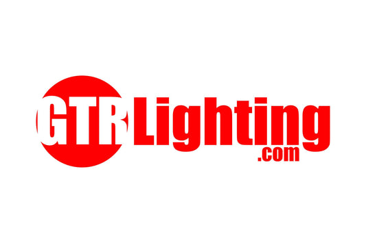 Sticker: GTR Lighting logo (23in / Gray)