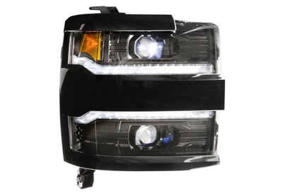XB LED Headlights: Chevrolet Silverado HD (15-19)