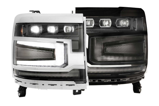 Faros LED XB: Chevrolet Silverado 1500 (16-18) (par/ajustable)