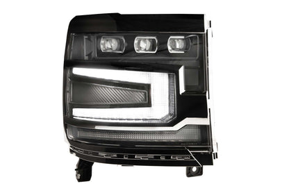 XB LED Headlights: Chevrolet Silverado 1500 (16-18) (Pair / ASM)