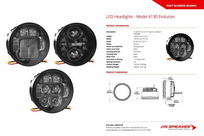 Altavoz JW: Anillo de montaje 6130 (SET)