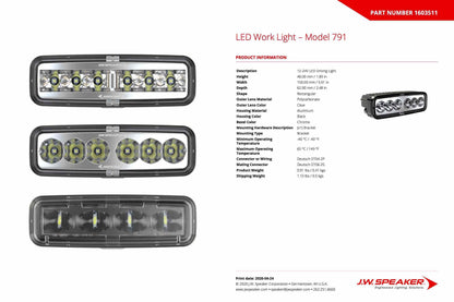 JW Speaker: 791D-12/24 DRIVING LAMP (SALE PRICE)