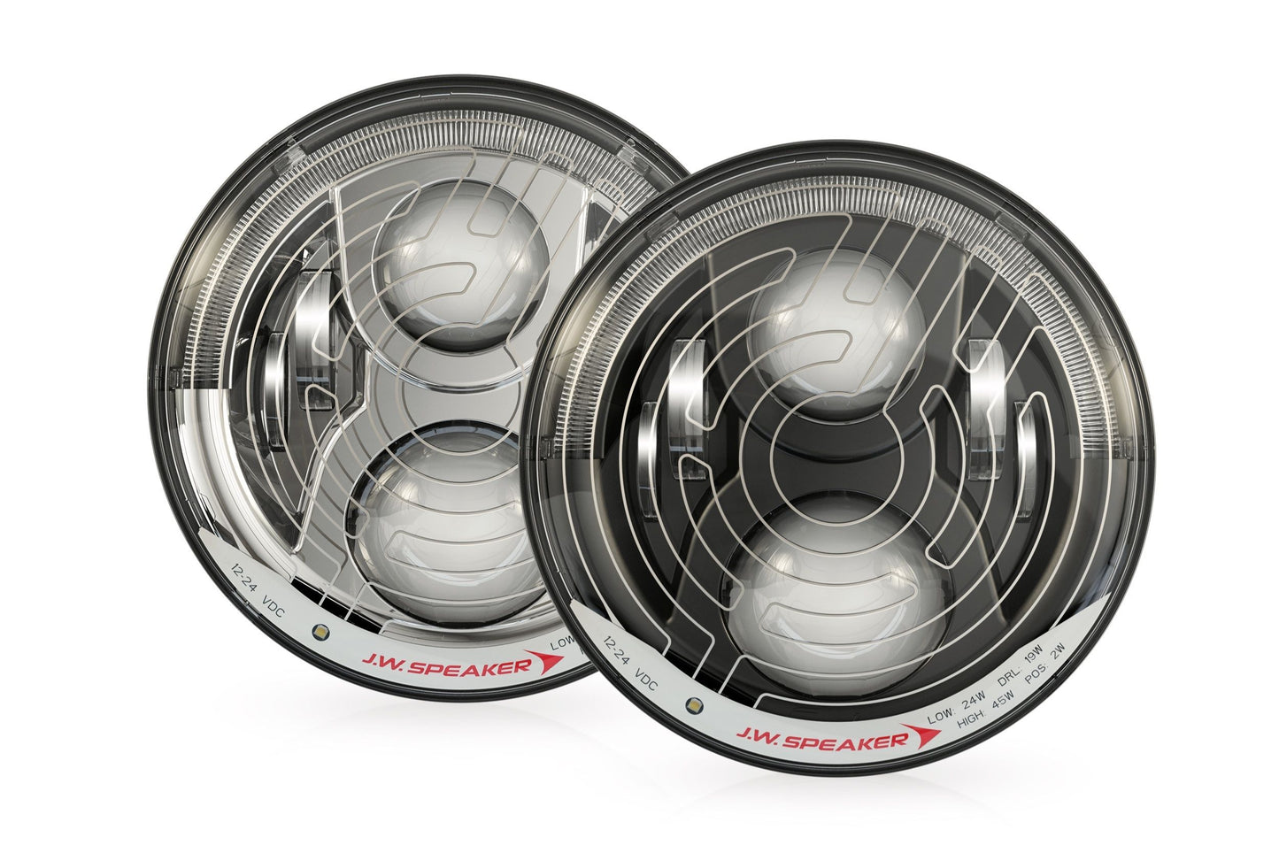 Altavoz JW: 8700 EVO2-H 12/24 DOT (cromado) calefaccionado