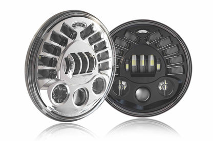 JW Speaker: 8790A2-12V Adaptive Headlight (Black) Bezel