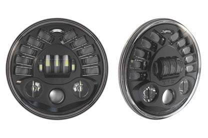 JW Speaker: 8790M 12V Fixed Headlight (Black)