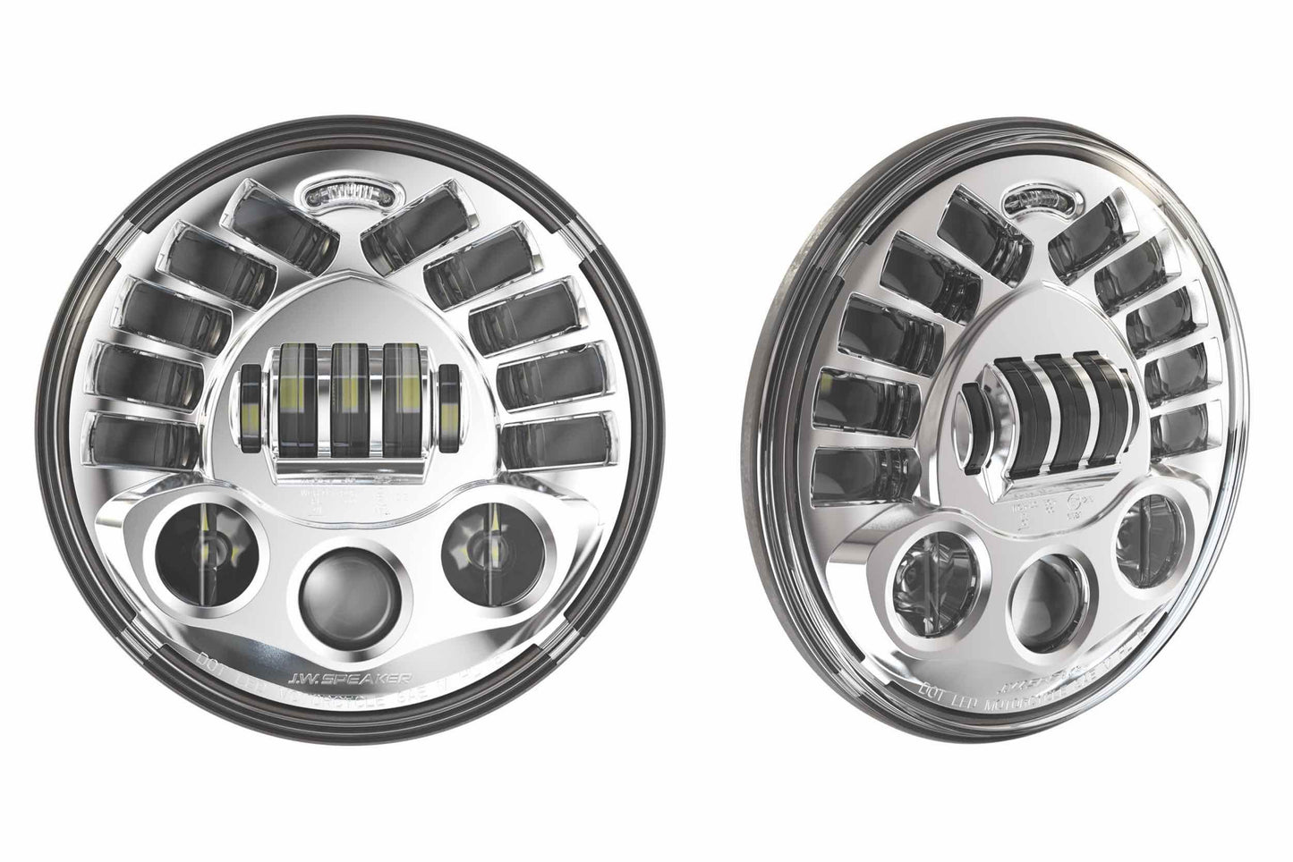 JW Speaker: 8790M 12V Fixed Headlight (Black)