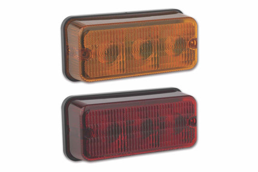 Altavoz JW: LED 270ST-12V (cada uno / rojo / parada y cola / cableado de 18 pulgadas)