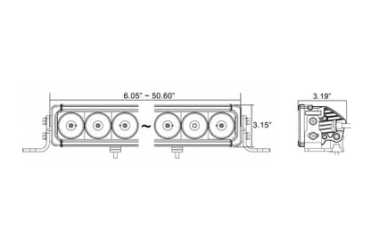 Vision X Grille LED System: Dodge Ram 1500 (13-18) (XPR-9M)
