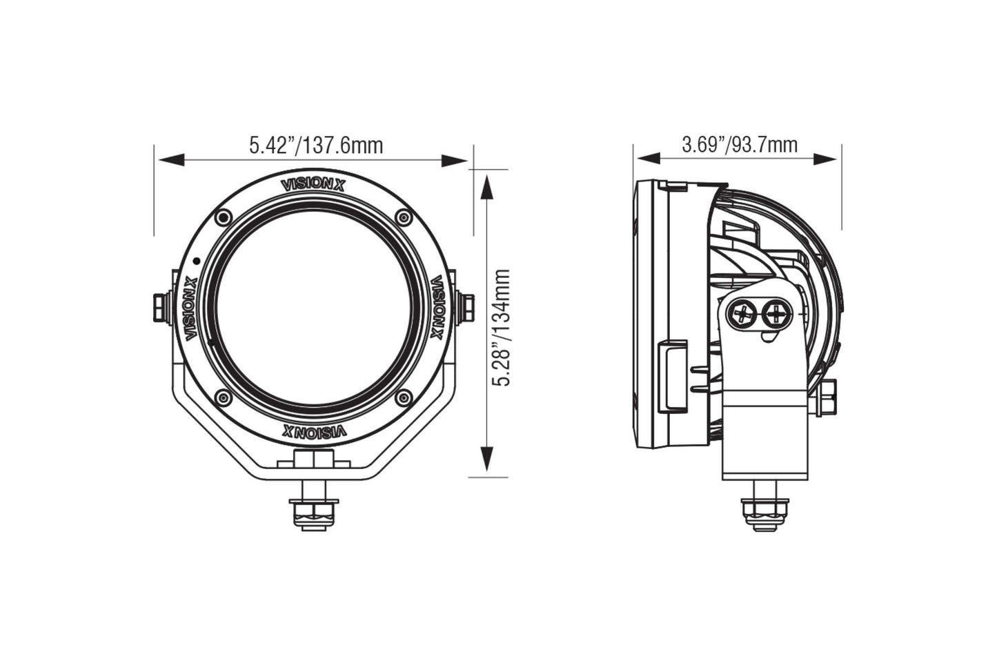 Vision X Grille LED System: Dodge Ram HD (13-18) (XPR-9M)