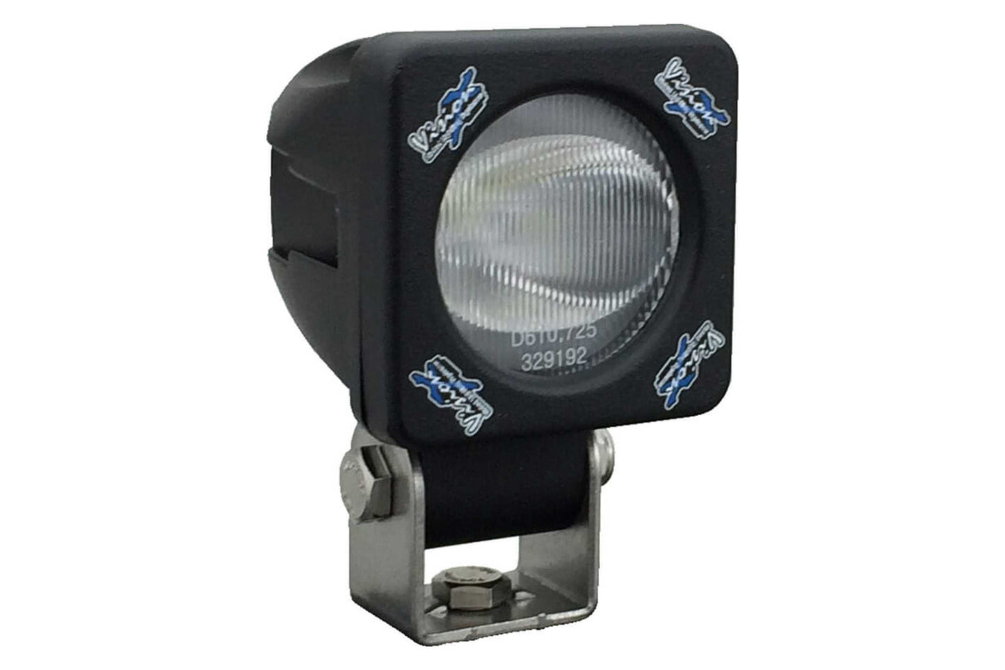 Vision X Solstice Solo LED Pod: (2in / Black / 30 Degree Wide Beam)