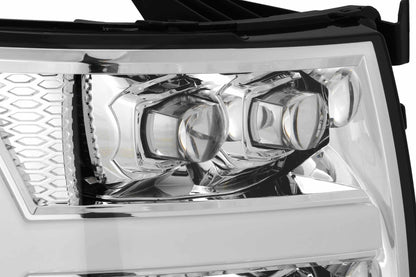 ARex Nova LED Headlights: Chevy Silverado 1500 (07-13) - Chrome (Set)