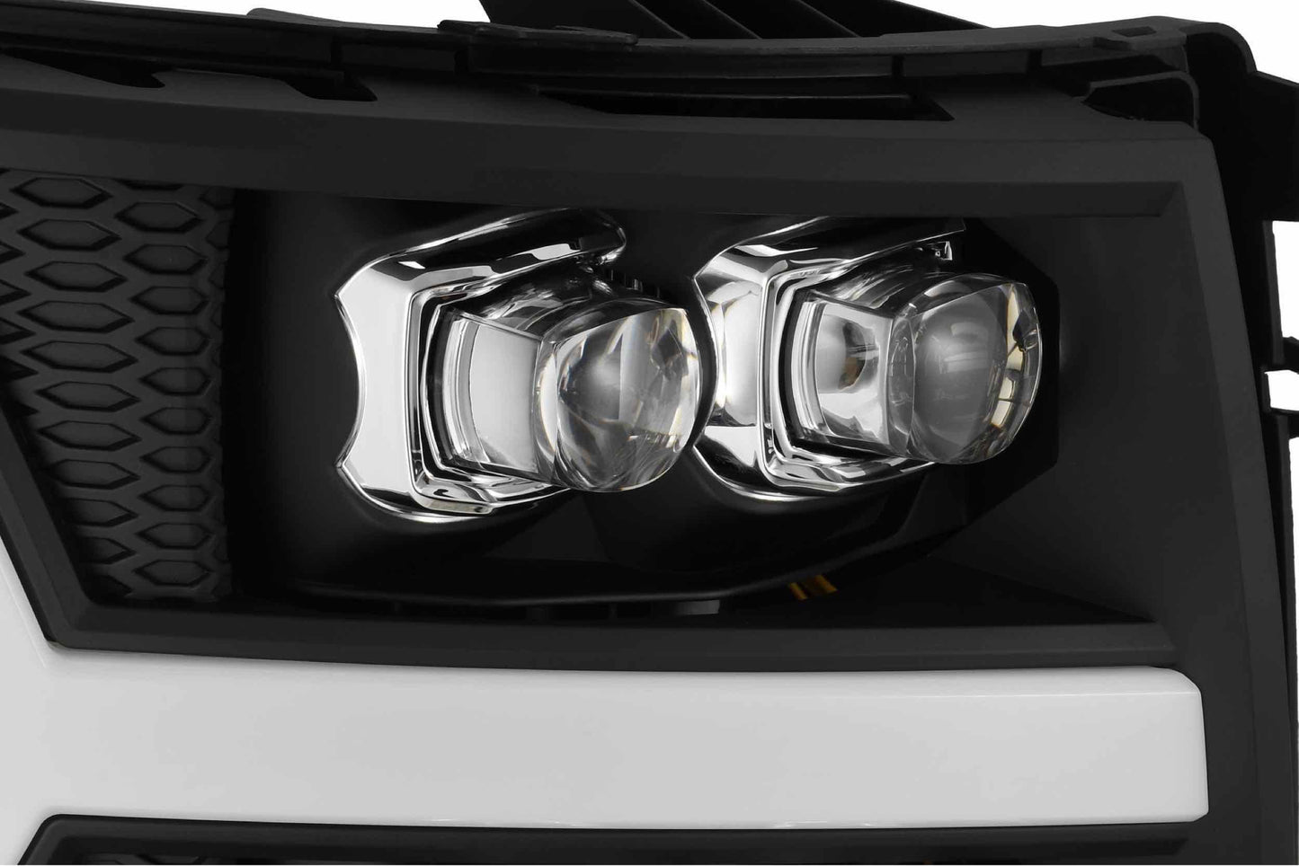 Faros delanteros LED ARex Nova: Chevy Silverado 1500 (07-13) - Cromados (juego)