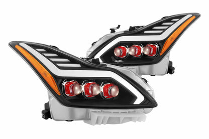 ARex Nova LED Headlights: Infiniti G37 / Q60 (08-15) - Chrome (Set)