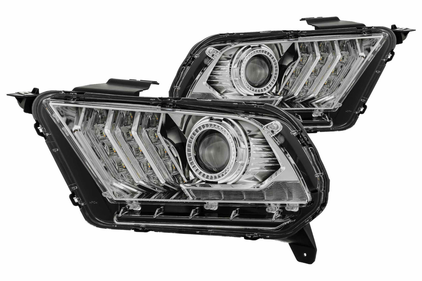 ARex Luxx LED Headlights: Ford Mustang (10-12)
