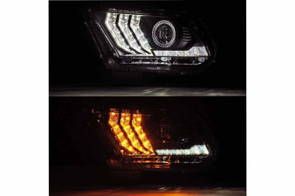 ARex Pro Halogen Headlights: Ford Mustang (10-12)