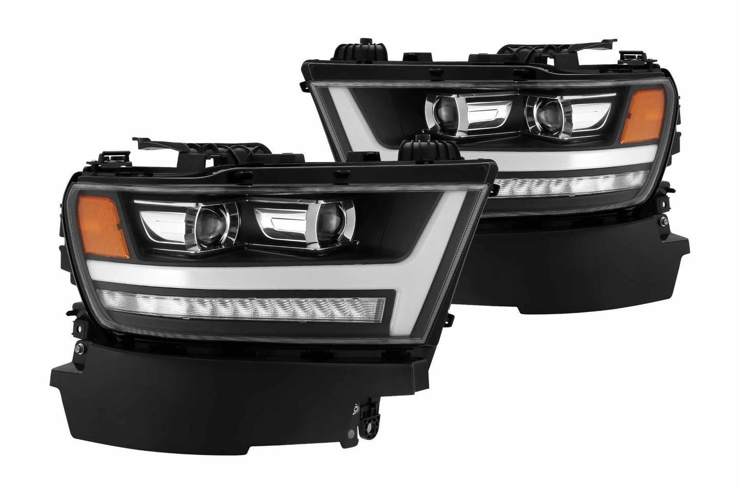 ARex Pro Halogen Headlights: Dodge Ram 1500 (19+) - Black (Set)