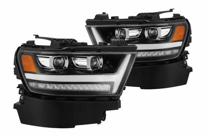 ARex Pro Halogen Headlights:: Dodge Ram 1500 (19+) - Chrome (Set)