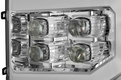 ARex Nova LED Headlights: GMC Sierra (07-13) - Black (Set)