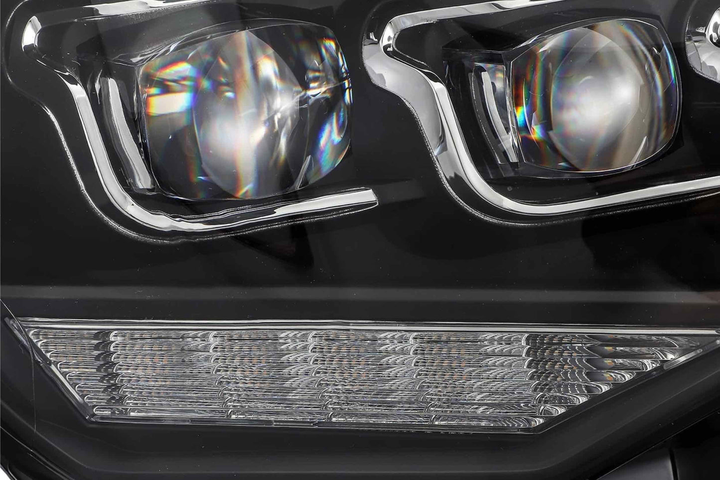 Faros delanteros LED ARex Nova: Toyota 4Runner (14-20) - Alpha-Black (juego)