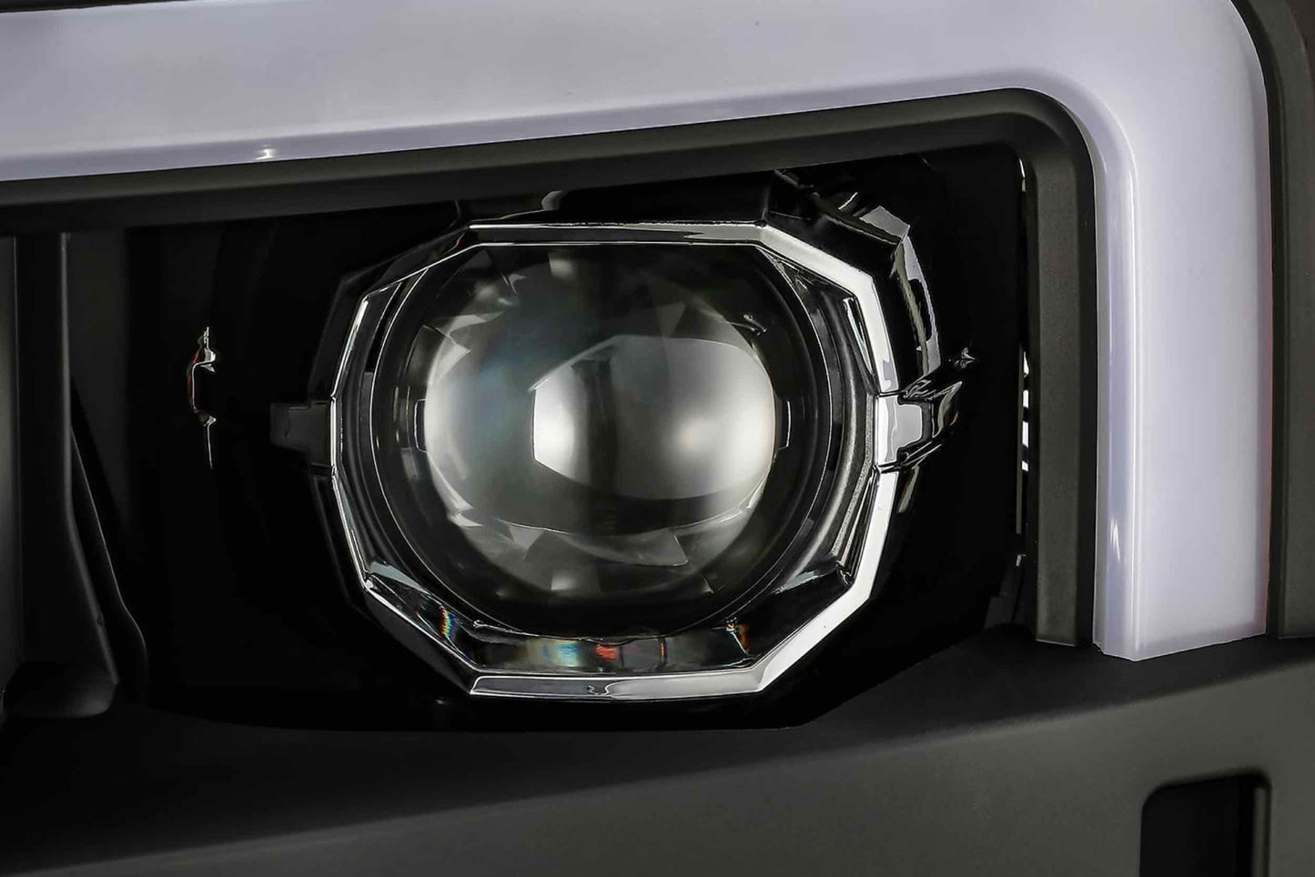 ARex Pro Halogen Headlights: Chevy Silverado HD (15-19) - Jet Black (Set)