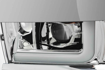 ARex Pro Halogen Headlights: Chevy Silverado HD (15-19) - Black (Set)
