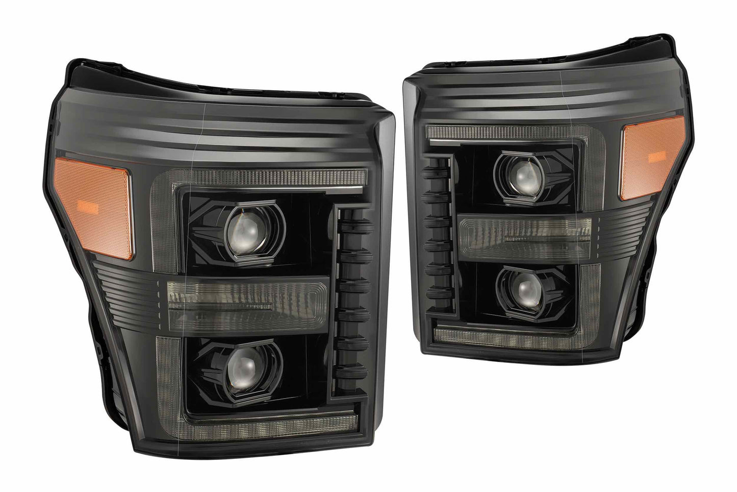 ARex Pro Halogen Headlights: Ford Super Duty (11-16) - Black (Set)