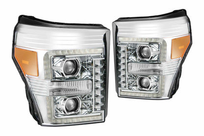 Faros delanteros halógenos ARex Pro: Ford Super Duty (11-16) - Cromados (juego)