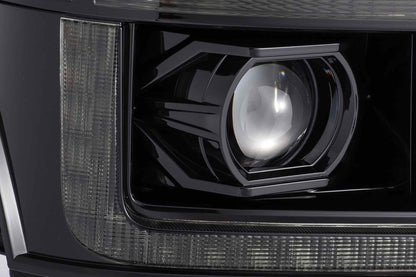 ARex Pro Halogen Headlights: Ford Super Duty (11-16) - Black (Set)