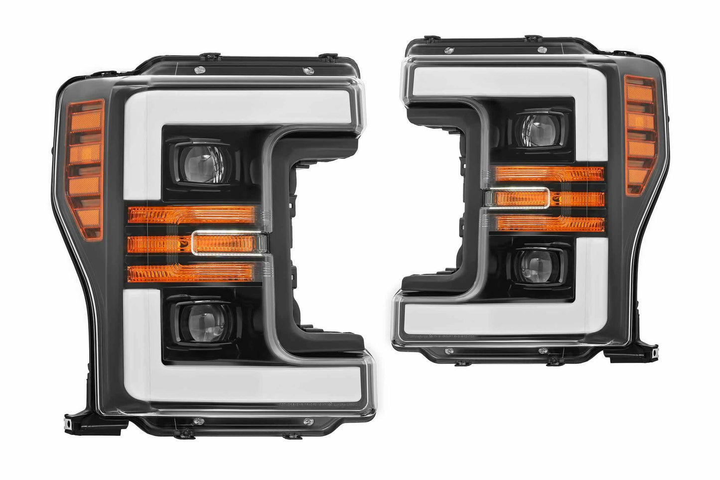 ARex Pro Halogen Headlights: Ford Super Duty (17-19) - Black (Set)