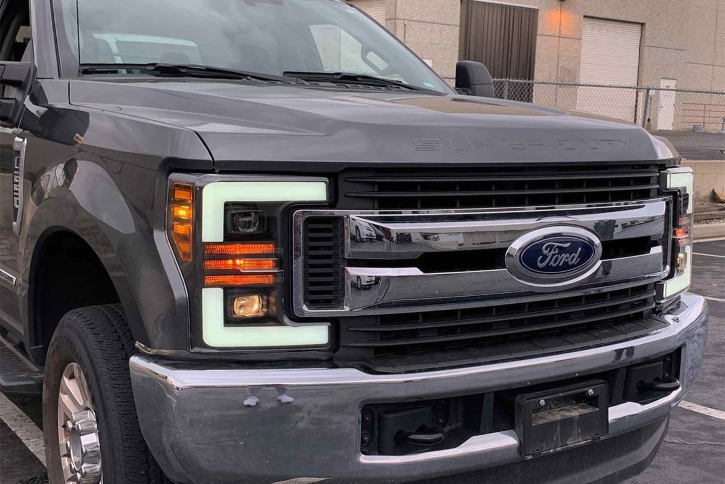 ARex Pro Halogen Headlights: Ford Super Duty (17-19) - Black (Set)