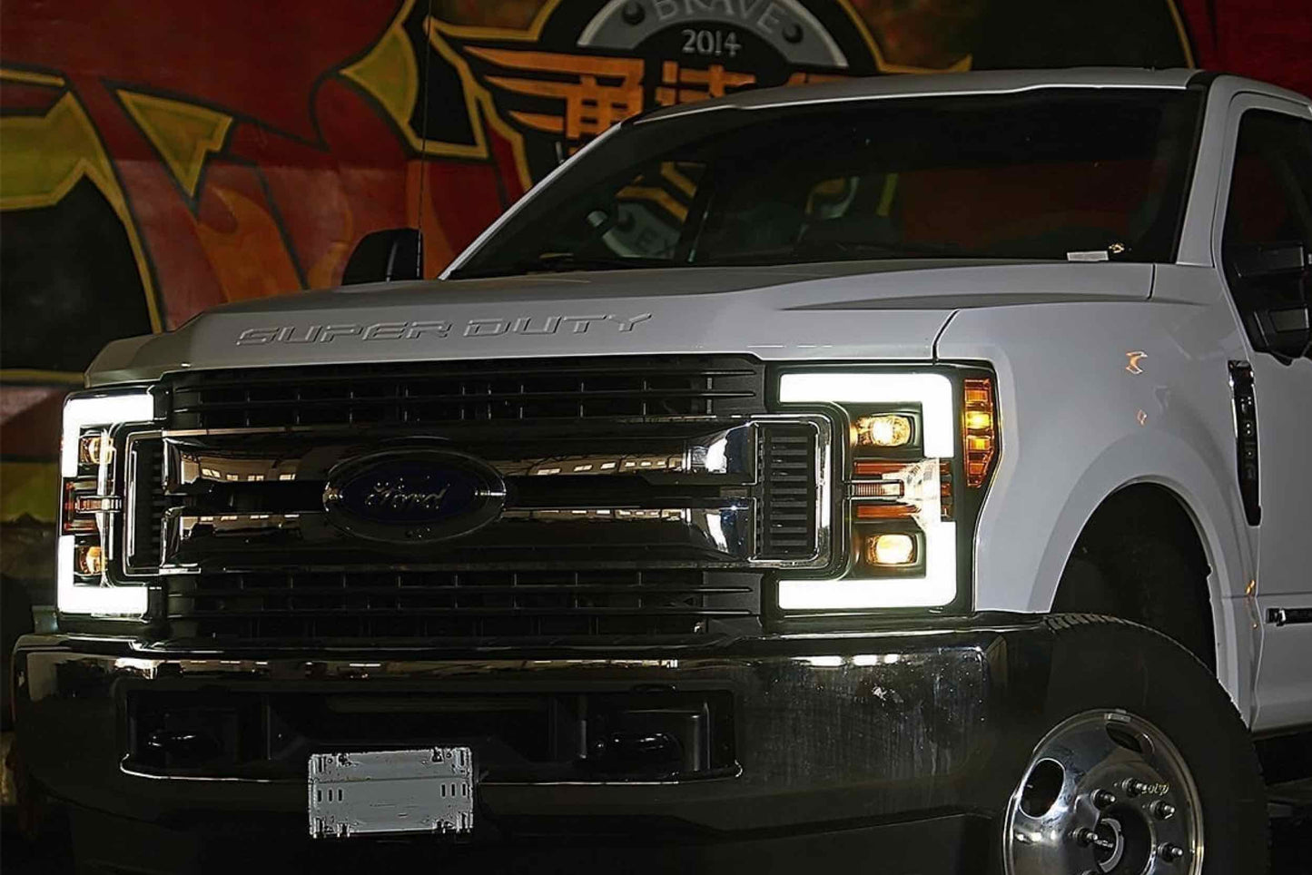 ARex Pro Halogen Headlights: Ford Super Duty (17-19) - Black (Set)