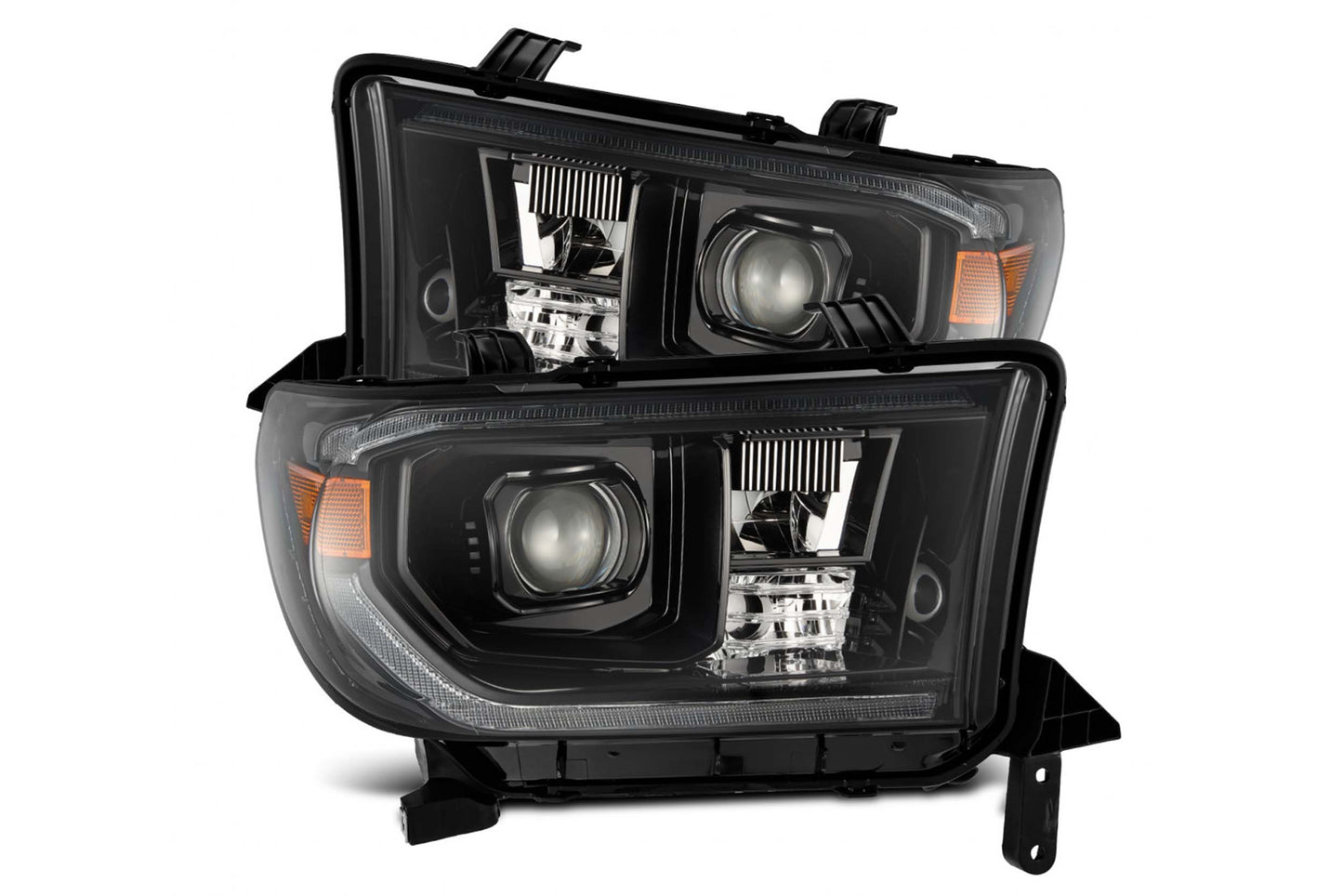 ARex Pro Halogen Headlights:: Toyota Tundra (07-13) - Gloss Black (Set)