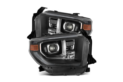 ARex Pro Halogen Headlights:: Toyota Tundra (14-20) - Matte Black / Chrome (Set)
