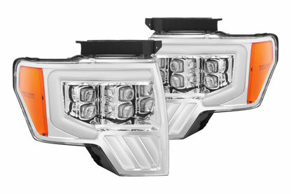 ARex Nova LED Headlights: Ford F150 (09-14) - Chrome (Set)