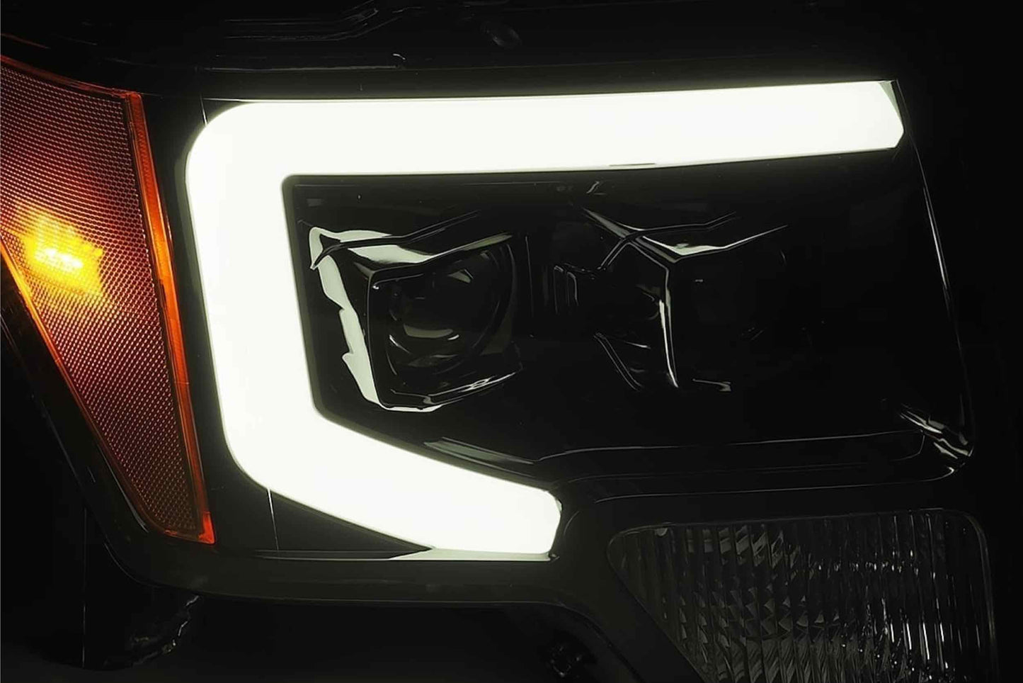 ARex Pro Halogen Headlights: Ford F150 (09-14) - Jet Black (Set)
