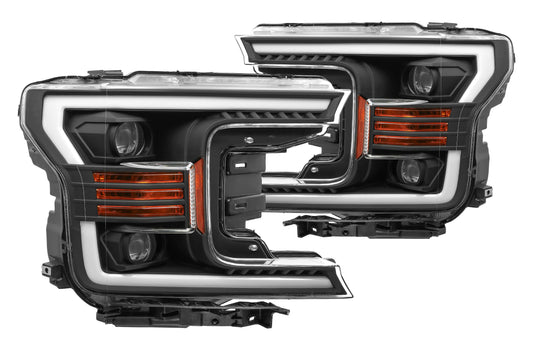 ARex Pro Halogen Headlights:: Ford F150 (18-20) - Chrome (Set)